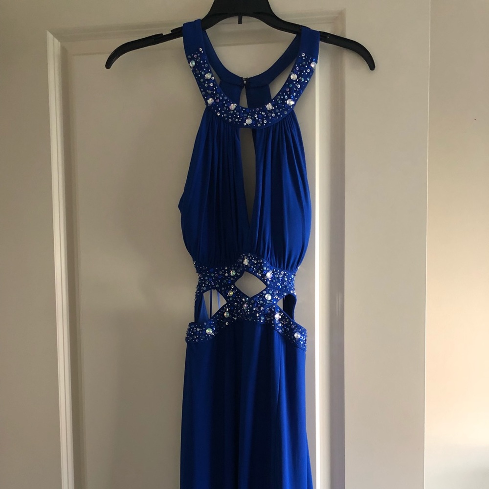 Navy blue Prom dress
